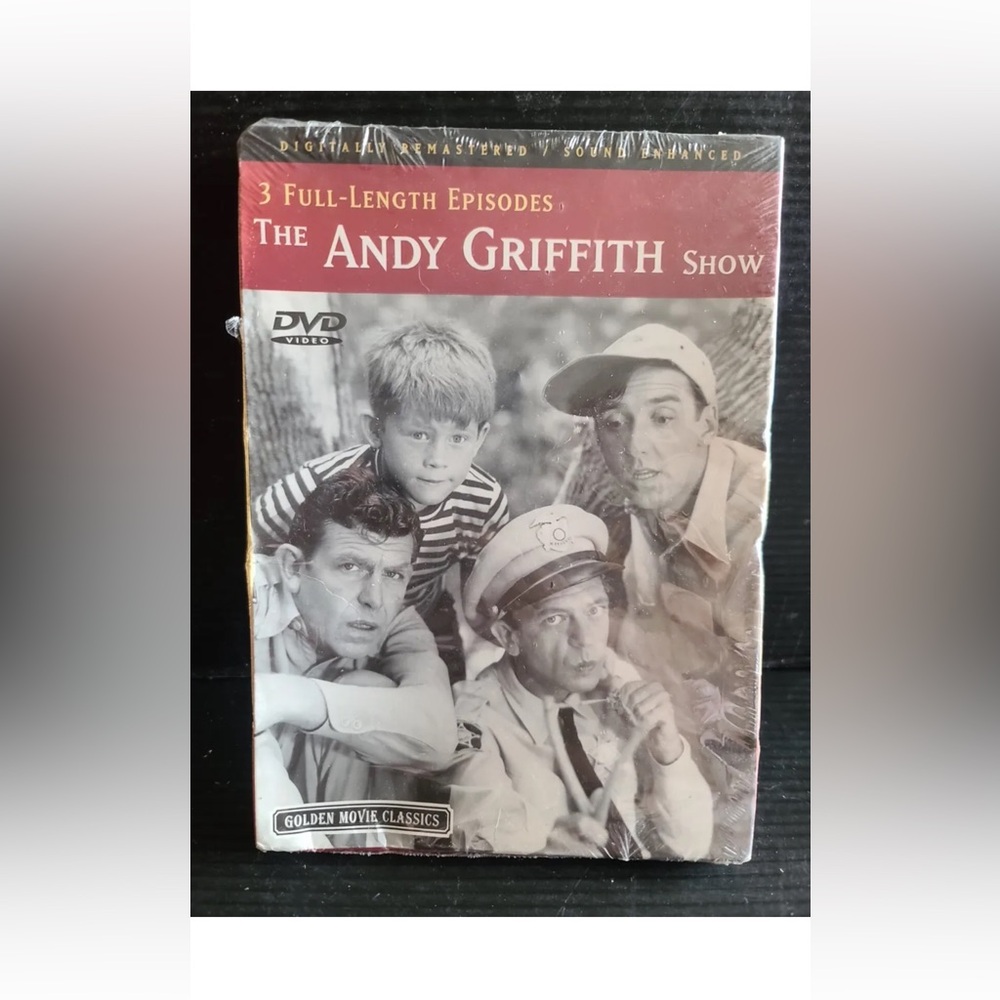 The Andy Griffith Show - 3 Full Length Episodes (DVD) NEW Don Knotts Ron Howard